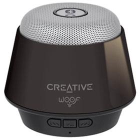 Creative Woof Portable Micro Wireless Speaker - Gray